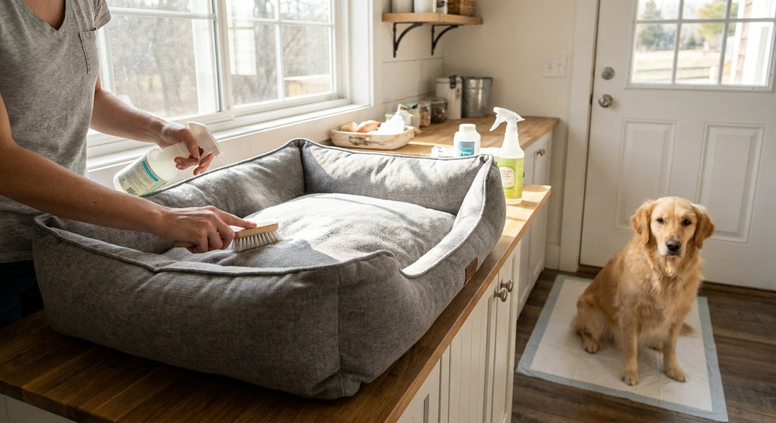 Comment nettoyer un lit pour chien