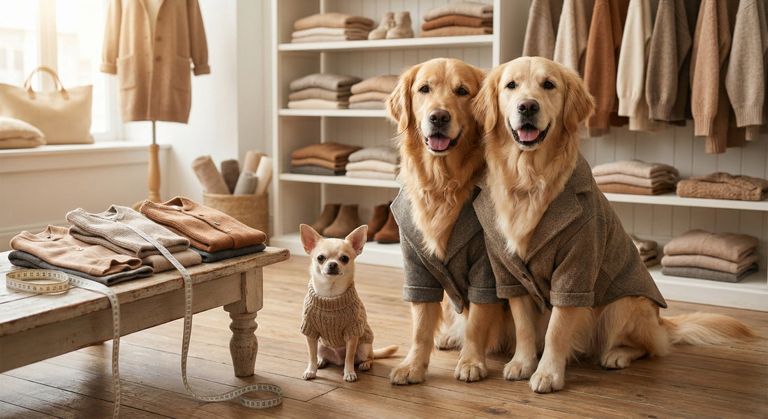 Comment choisir des vêtements pour chien selon la taille