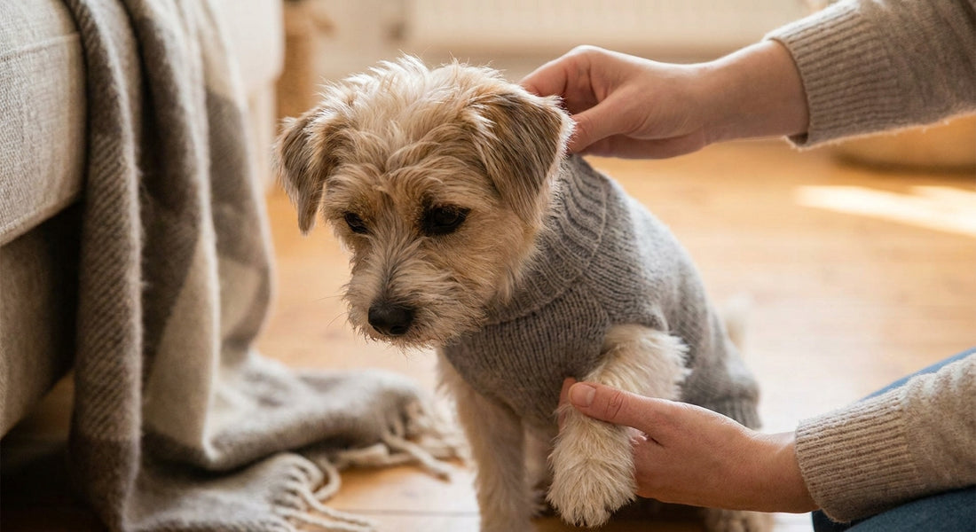 Comment habituer son chien à porter un manteau