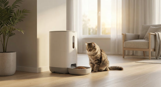 Meilleur distributeur de croquettes pour chat en appartement